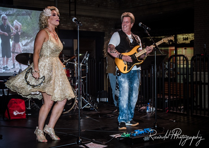 The Swansons, Alternative Country Rock-Pop Band Husband-Wife Duo Joe and Angie Finley, headlined the event.
